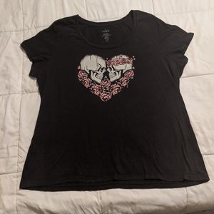 Torrid skull t-shirt